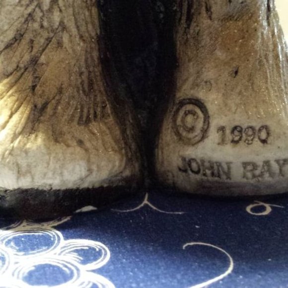 Vintage Handmade Beasties of the Kingdom Collection Lana Llama by John Raya - Picture 6 of 16